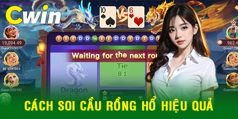Người chơi muốn tăng tỷ lệ thắng rồng hổ nên học cách soi cầu